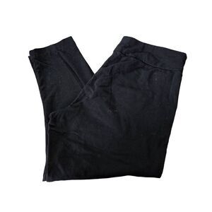 Time & Tru black athletic capri leggings M8/10
